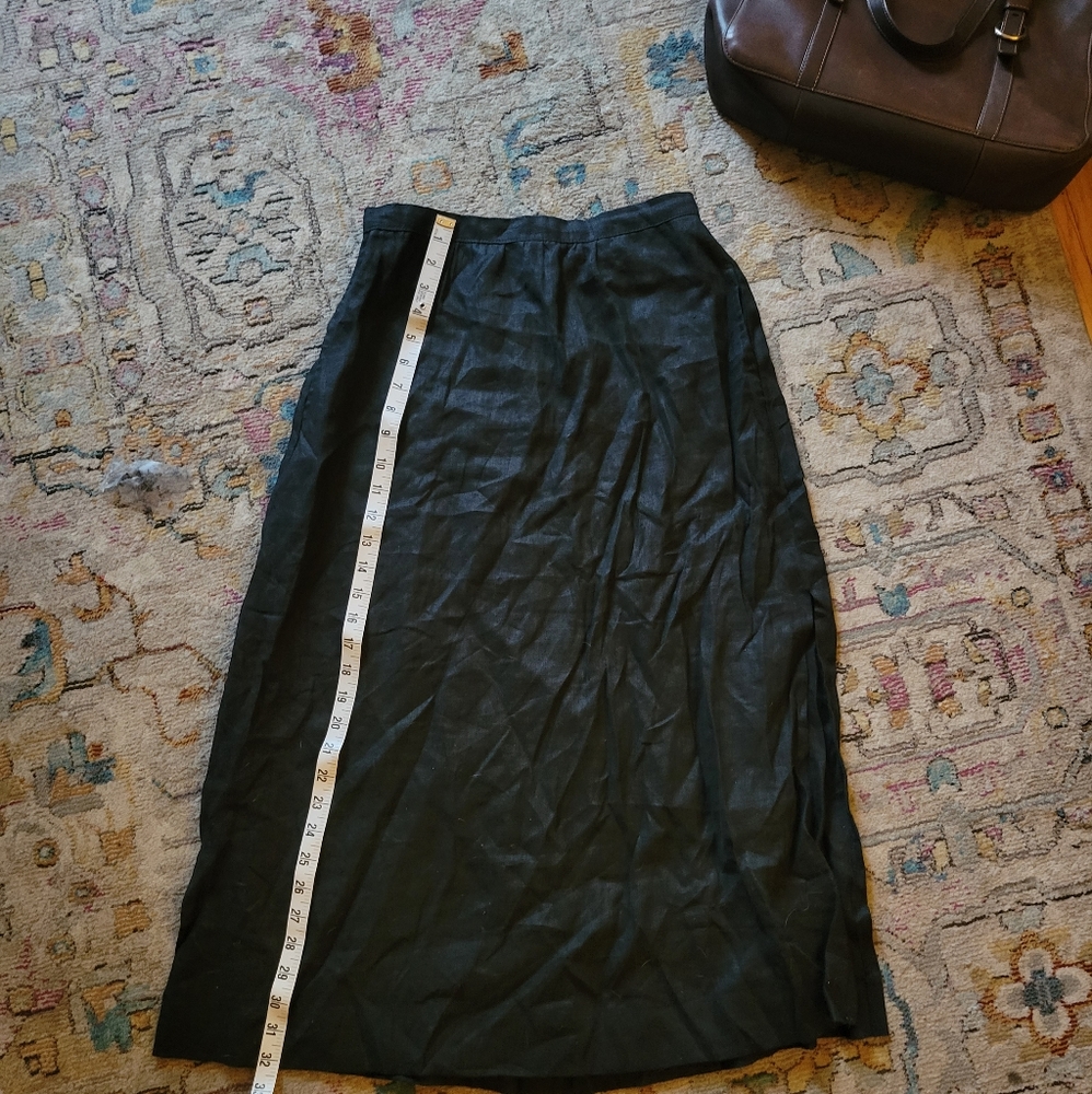 Reformation Linen Like recycled ♻️ Skirt A -Line 32" Size 4